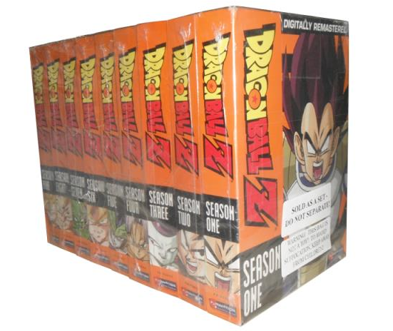 Dragon Ball Z Complete Series Seasons 1-9 DVD Box Set - Click Image to Close